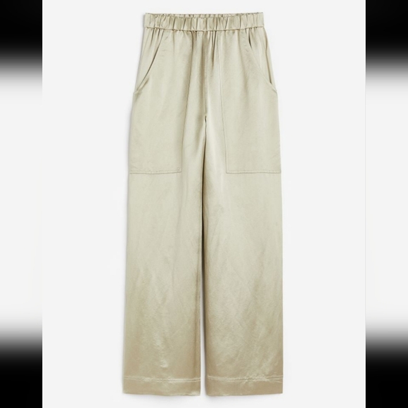 H&M Premium silk blend pants - Picture 1 of 2